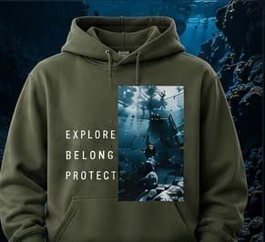 Explore Hoodie in Olive